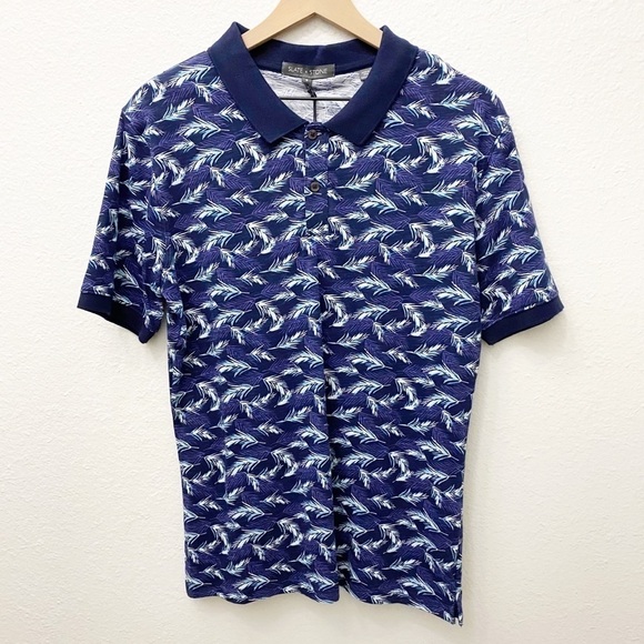 Slate & Stone Christian Navy Men Printed P… - Picture 2 of 6